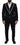 Dolce & Gabbana Elegant Black and White Slim Fit Three Piece Suit - Ethara Jay