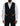 Dolce & Gabbana Elegant Black & Gold Slim Fit 3 Piece Suit - Ethara Jay