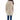 Yes Zee Elegant Beige Padded Jacket with Fur Hood - Ethara Jay