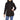 Yes Zee Black Polyamide Women Jacket - Ethara Jay