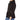 Yes Zee Black Polyamide Women Jacket - Ethara Jay