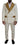 Dolce & Gabbana Elegant Off White Double Breasted Suit - Ethara Jay