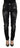 Acht Elegant Tapered Mid Waist Black Jeans - Ethara Jay