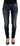 Acht Chic Blue Washed Skinny Low Waist Jeans - Ethara Jay