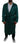 Dolce & Gabbana Elegant Silk Robe in Lush Green - Ethara Jay