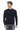 Alpha Studio Blue Viscose Men Sweater - Ethara Jay