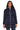 Yes Zee Chic Blue Technical Fabric Jacket with Hood - Ethara Jay