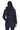 Yes Zee Chic Blue Technical Fabric Jacket with Hood - Ethara Jay