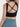 Millennia Crisscross Square Neck Active Tank - Ethara Jay