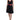 Roccobarocco Elegant Black Palladio Knee-Length Dress - Ethara Jay