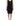 Roccobarocco Elegant Black Sheath Knee-Length Dress - Ethara Jay