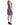 John Galliano Elegant Purple Knee-Length Cotton Dress - Ethara Jay