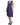 John Galliano Elegant Purple Knee-Length Jersey Dress - Ethara Jay