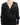 Cavalli Elegant Sheer Black Silk Blouson Dress - Ethara Jay