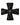 Dolce & Gabbana Black Crystals Embellished Cross Pin Brooch