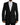 Dolce & Gabbana Black Wool Notch SingleBreasted Coat Blazer - Ethara Jay