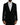 Dolce & Gabbana Black Wool Notch Single Breasted Coat Blazer - Ethara Jay