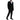 Dolce & Gabbana Black Polyester STAFF Formal 3 Piece Suit - Ethara Jay