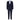 Made in Italy Blue Virgin Wool Mens Suit - Ethara Jay