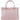 Baldinini Trend Chic Pink Textured Calfskin Handbag - Ethara Jay