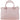 Baldinini Trend Chic Pink Textured Calfskin Handbag - Ethara Jay