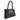 Plein Sport Sleek Black Three-Compartment Tote Bag - Ethara Jay