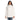 Yes Zee Chic White Hooded Down Jacket for Women - Ethara Jay