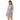 Love Moschino Chic Gray Cotton Blend Dress with Logo Detail - Ethara Jay