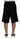 Dsquared² Black Solid Pull On Men Casual Bermuda Shorts - Ethara Jay