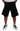 Dsquared² Black Solid Pull On Men Casual Bermuda Shorts - Ethara Jay