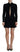 Dsquared² Black Viscose Long Sleeves Cut Out Mini Dress - Ethara Jay