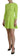 Dsquared² Green Viscose Long Sleeve A-line Sheath Mini Dress - Ethara Jay