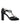 Dolce & Gabbana Black Lilies Crystal Heels Pumps Shoes