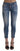 Dsquared² Blue Mid Waist Cropped Twiggy Denim Jeans - Ethara Jay