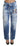 Dsquared² Blue Icon High Waist Straight Denim Jeans Boston - Ethara Jay