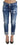 Dsquared² Blue Icon Low Waist Cropped Cool Girl Denim Jeans - Ethara Jay