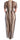 Dolce & Gabbana Beige Brown Striped Silk Sheath Dress - Ethara Jay