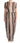 Dolce & Gabbana Beige Brown Striped Silk Sheath Dress - Ethara Jay