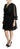 Dolce & Gabbana Black Mesh Pleated Mini Silk Blend Dress - Ethara Jay