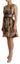 Dolce & Gabbana Beige Floral Sleeveless Round Neck Mini Dress - Ethara Jay