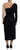 Dolce & Gabbana Black Wrap Sheath One Shoulder Wool Dress - Ethara Jay