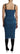 Dolce & Gabbana Blue Draped Tulle Midi Sheath Cotton Dress - Ethara Jay