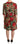 Dolce & Gabbana Brown Leopard Red Roses Cotton A-line Dress - Ethara Jay