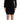 MARGHI LO' Elegant Black Wool Shift Dress - Ethara Jay