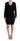 MARGHI LO' Elegant Black Wool Shift Dress - Ethara Jay