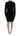 MARGHI LO' Elegant Black Wool Shift Dress - Ethara Jay