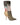 Dolce & Gabbana Multicolor Patchwork Print Heeled Boots Shoes