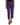 BENCIVENGA Purple Cotton MidWaist Straight Cropped Pants - Ethara Jay