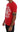 Frankie Morello Chic Red 'RIDERS' Motive Crewneck Tee Frankie Morello