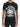 Frankie Morello Chic Black Crewneck Tee with 'RIDERS' Motif Frankie Morello